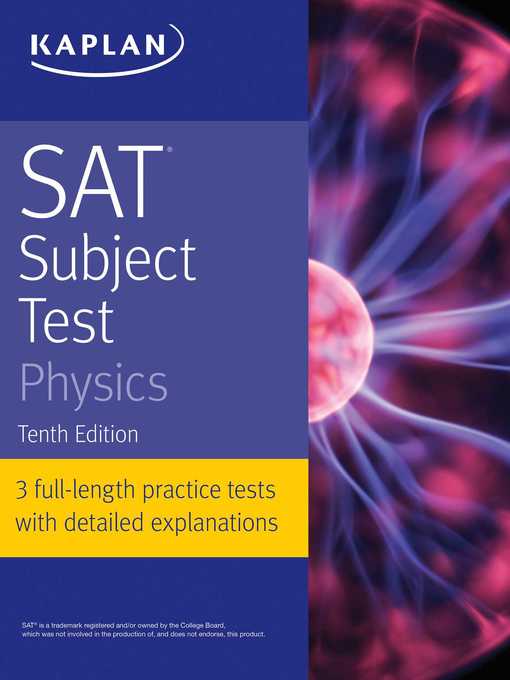 Cover image for SAT Subject Test Physics